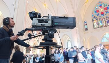 dans les coulisses d'une célébration particulière à la Catho