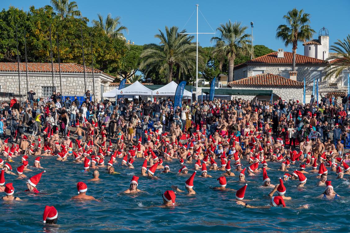 le bain de Noël accueille le Téléthon à Cagnes-sur-Mer ce dimanche