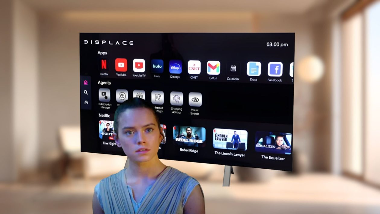 Displace Pro TV 2 - que faut-il attendre de cette TV avec IA native qui sera dévoilée au CES 2026