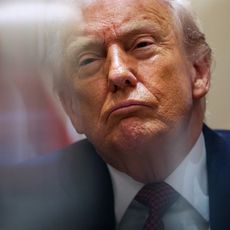 Donald Trump à la Maison Blanche le 8 décembre 2025.