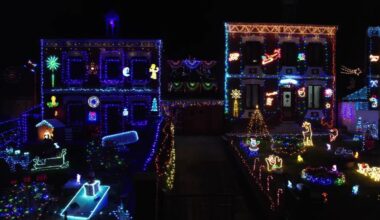 depuis 25 ans, ils décorent leur quartier pour Noël