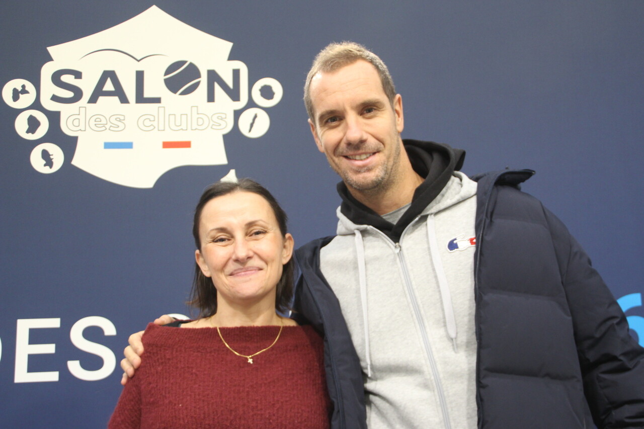 pourquoi l'ex-joueur mondial était-il au Tennis Club de Bayeux ?