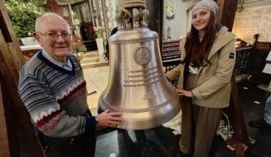 Après 40 ans de silence, on entendra à nouveau la cloche à Vendeville dès Noël, sa marraine a 27 ans