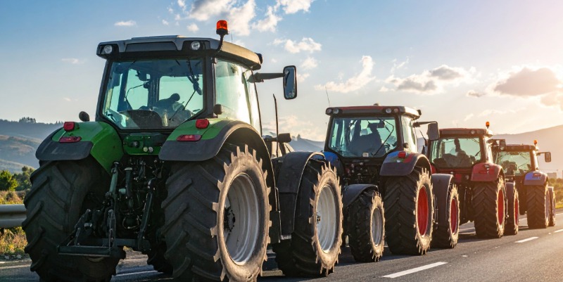 Manifestations d'agriculteurs entre Nîmes et Montpellier sur A9 et A709 ce lundi matin