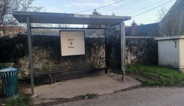 le passage du bus scolaire suspendu dans un hameau de Seine-et-Marne