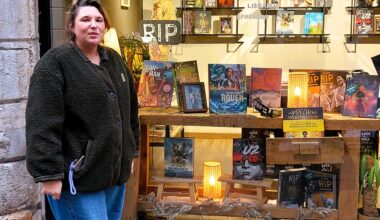 les éditions Petit à Petit ont leur propre boutique en centre-ville