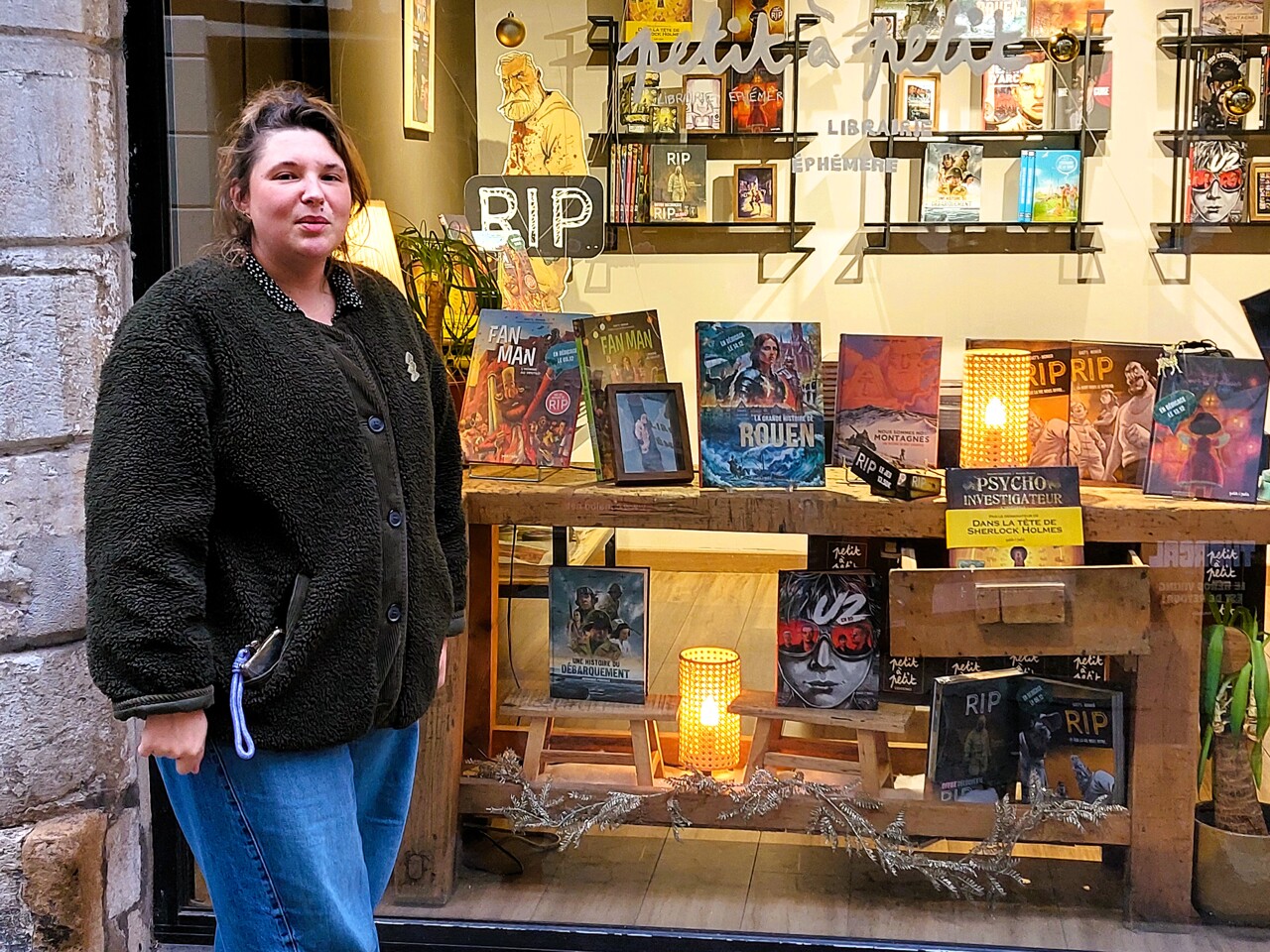 les éditions Petit à Petit ont leur propre boutique en centre-ville