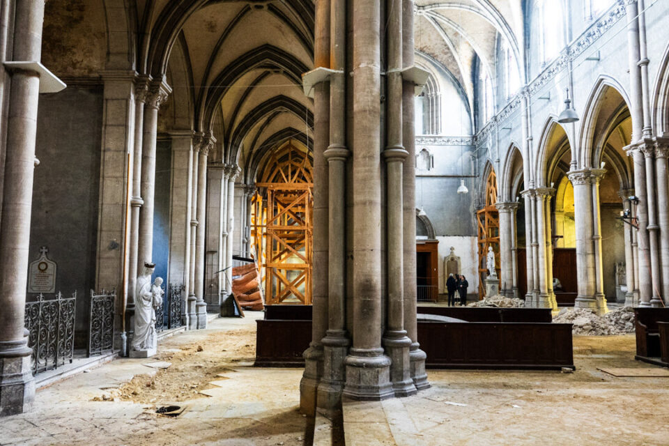 De longs travaux devront stabiliser la structure pour écarter tout danger.