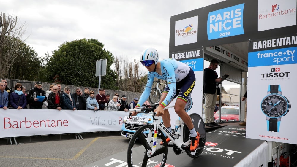 un départ d'étape à Barbentane sur Paris-Nice en 2026