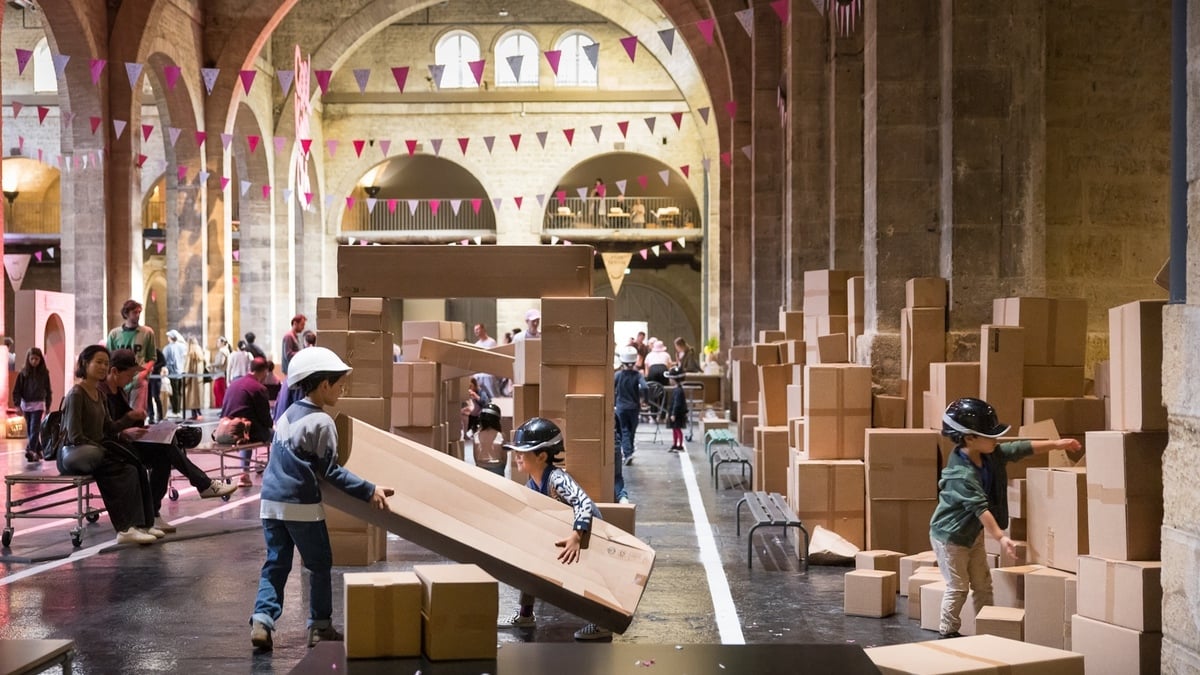Une fête de fin d'année géante pour enfants s'invite dans ce musée contemporain de Bordeaux