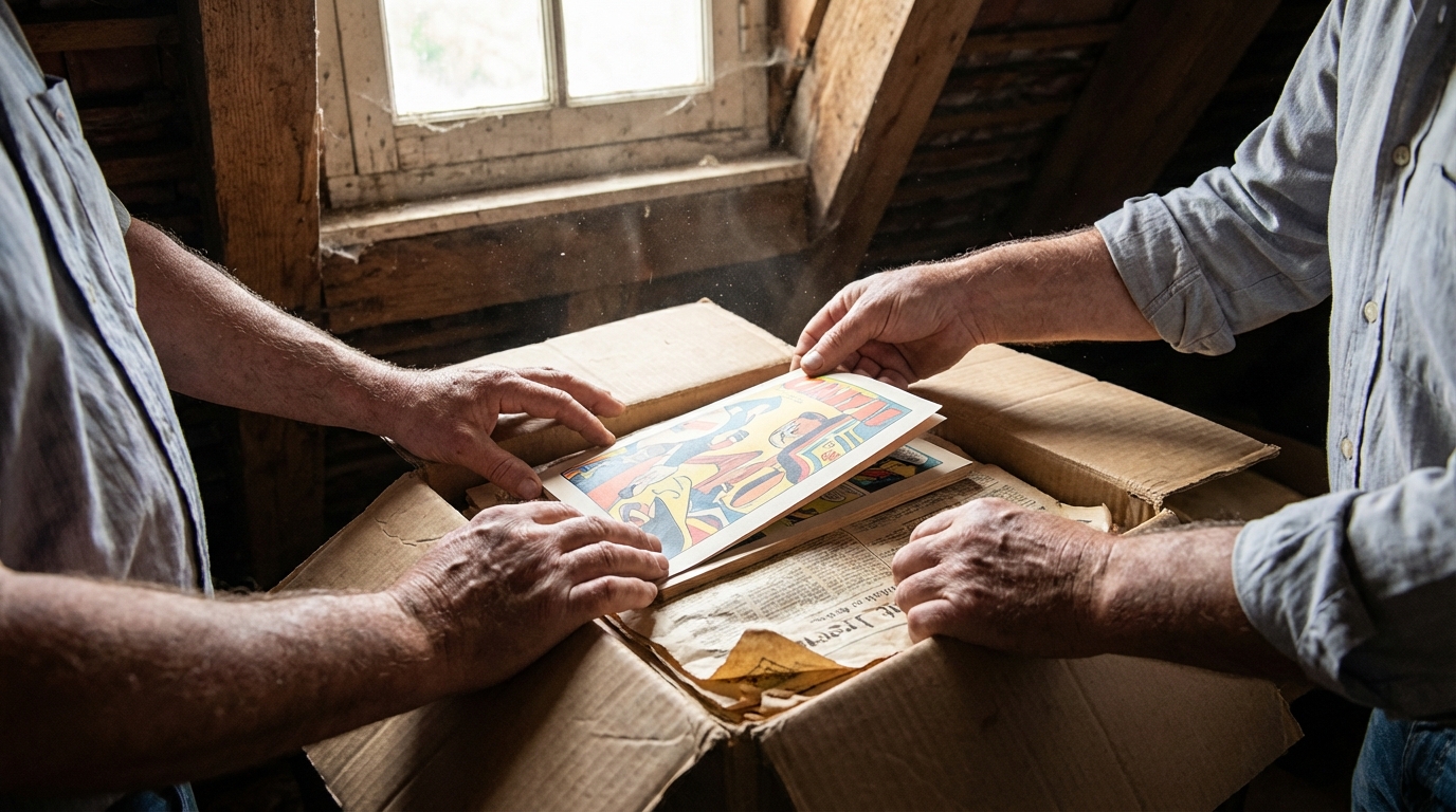 Et si une fortune dormait dans votre grenier ? Cette vieille BD retrouvée sous des journaux a été vendue 8 millions d’euros