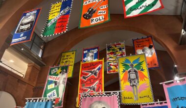 L&rsquo;exposition Castelbajac m&ecirc;le 300 oeuvres, dont des photographies.  (&copy; Gabriel Kenedi / Actu Toulouse)