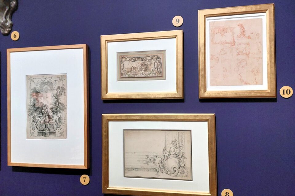 Quelques dessins de l'époque rococo.