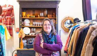 Les Polettes : vitrine vintage