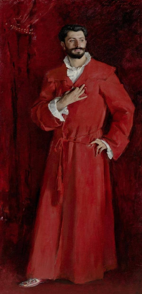 John Singer Sargent – Le Dr Pozzi chez lui