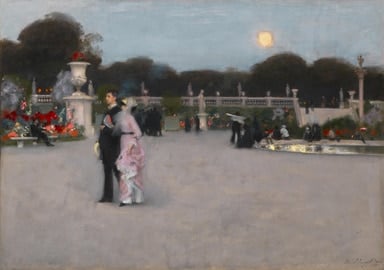 John Singer Sargent – Dans le jardin du Luxembourg