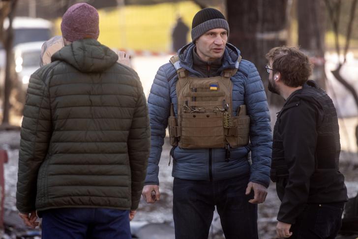 Le maire de Kiev Vitali Klitschko, prêt à lâcher des territoires (photo d'archive prise à Kiev).