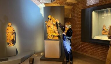 Cette « pietà » sauvée d’un risque de vandalisme et d’une « beauté stupéfiante », est à voir à Lille