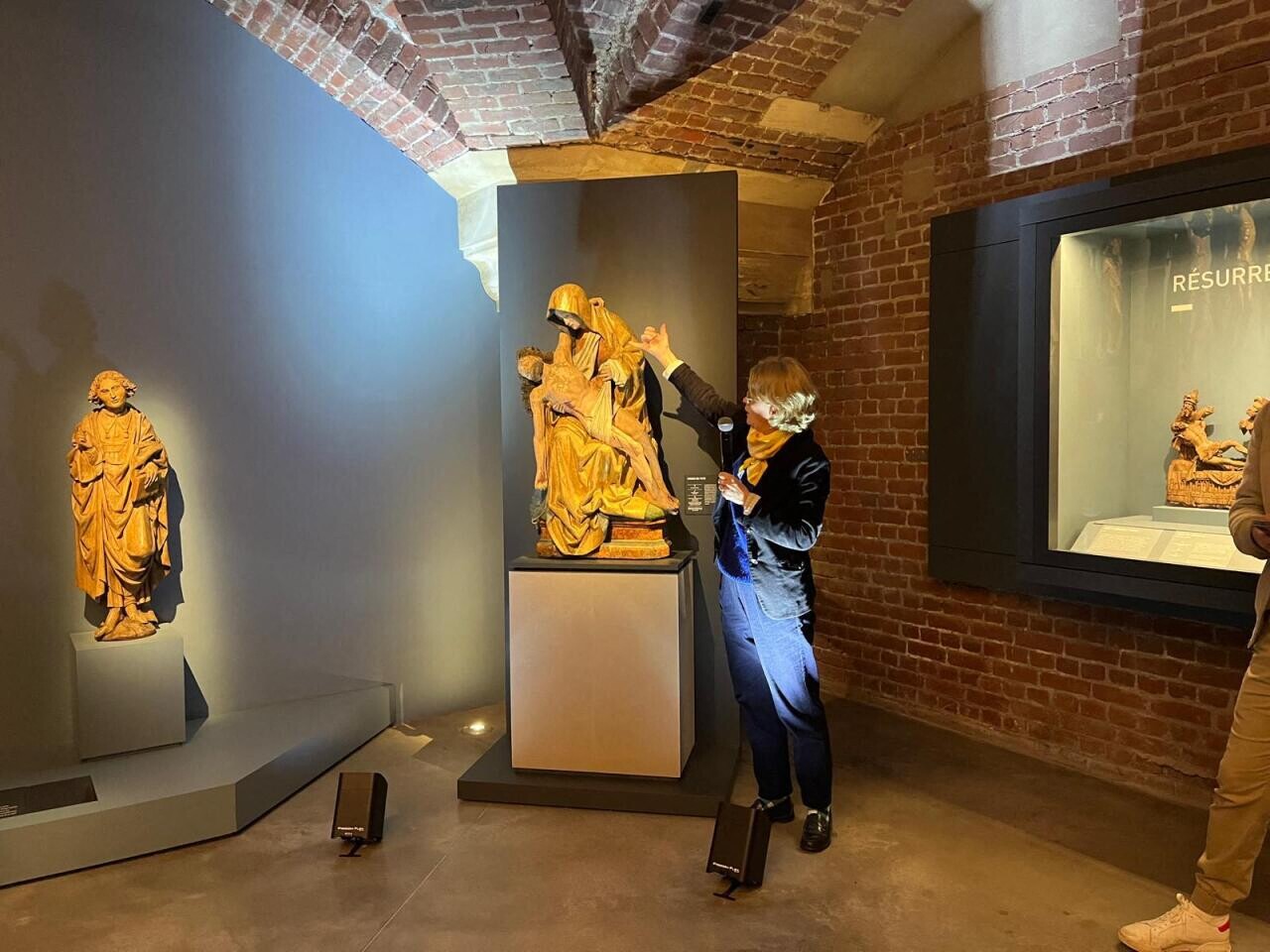 Cette « pietà » sauvée d’un risque de vandalisme et d’une « beauté stupéfiante », est à voir à Lille