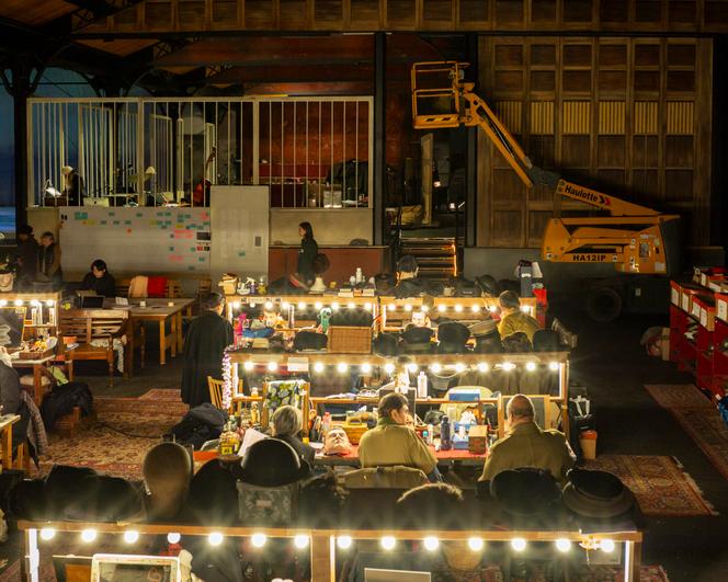 Les coulisses de la création de la pièce « Ici sont les dragons », d’Ariane Mnouchkine, au Théâtre du Soleil, à Paris, en octobre 2024.