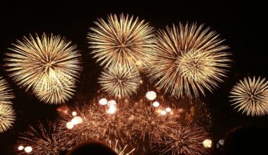 Un somptueux feu d’artifice de Noël ce week-end près de Nantes