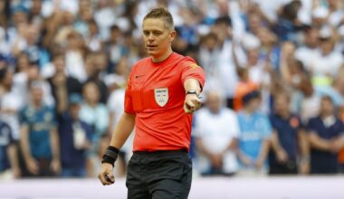 Marc Bollengier au sifflet lors de la réception de Nantes