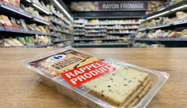 Fromage à raclette : ce produit U rappelé partout en France, la Listeria peut frapper jusqu’à 8 semaines après