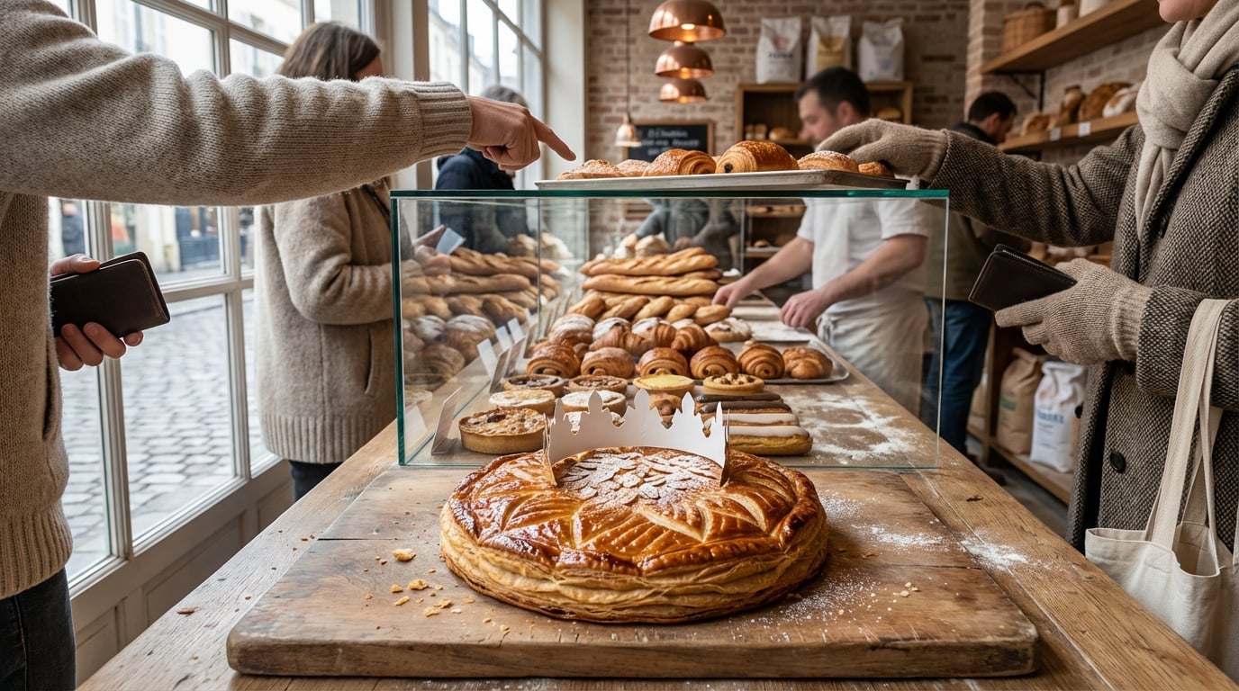 Epiphanie 2026 : cette boulangerie située en Île-de-France détrône les plus grands palaces parisiens avec sa galette des rois aux amandes