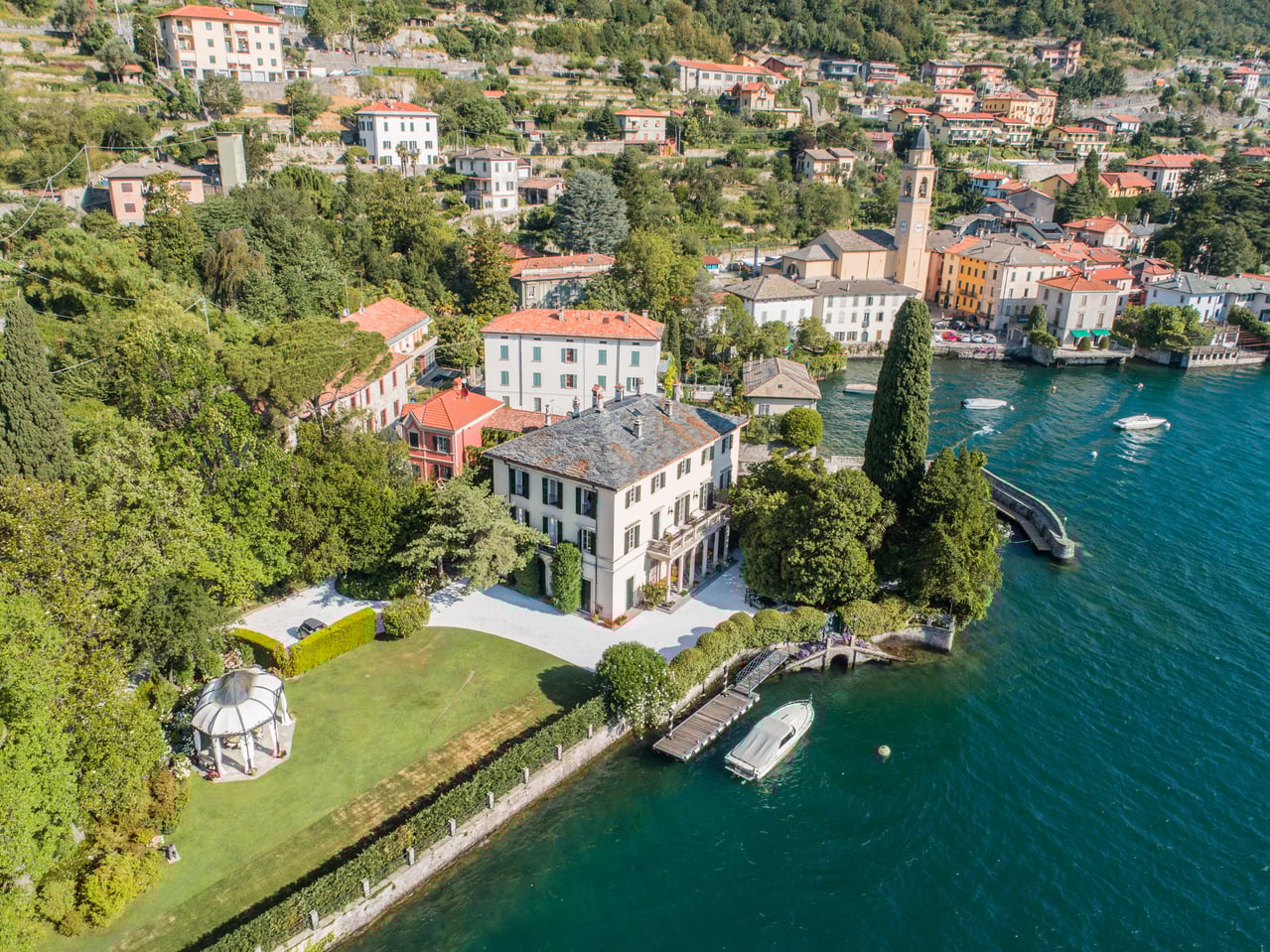 George Clooney, sa villa de rêve de 100 000 m² au Lac de Côme