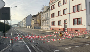 à Schiltigheim, 10 personnes relogées et une route toujours fermée