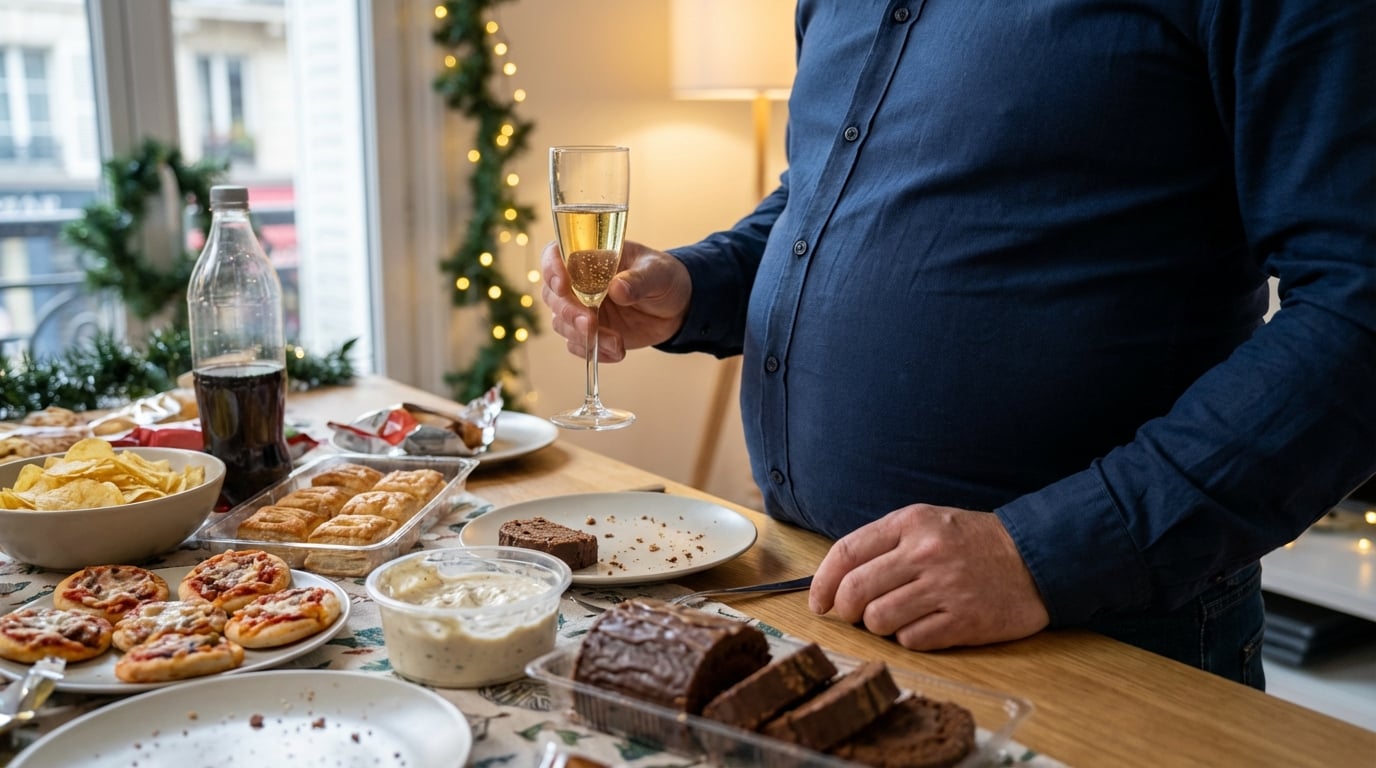 attention, ce piège calorique des fêtes est la première cause de stockage au niveau du ventre