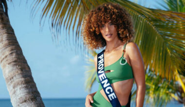 la marque marseillaise Hateia sublime une nouvelle fois les tenues des candidates