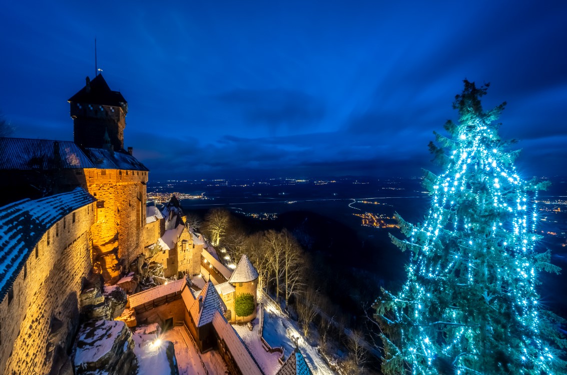 Haut-Koenigsbourg + Noël + Sélestat