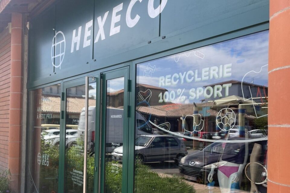 La recyclerie d'articles de sport Hexeco inaugure sa nouvelle boutique en septembre, à Toulouse.