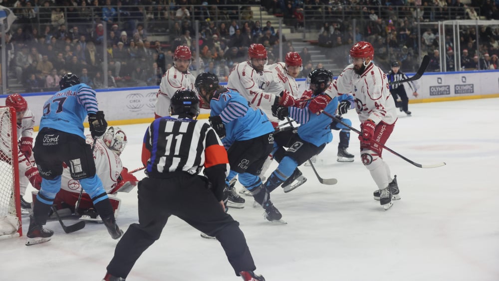 Hockey sur glace - Ligue Magnus : les Spartiates de Marseille reçoivent une leçon de réalisme contre Briançon