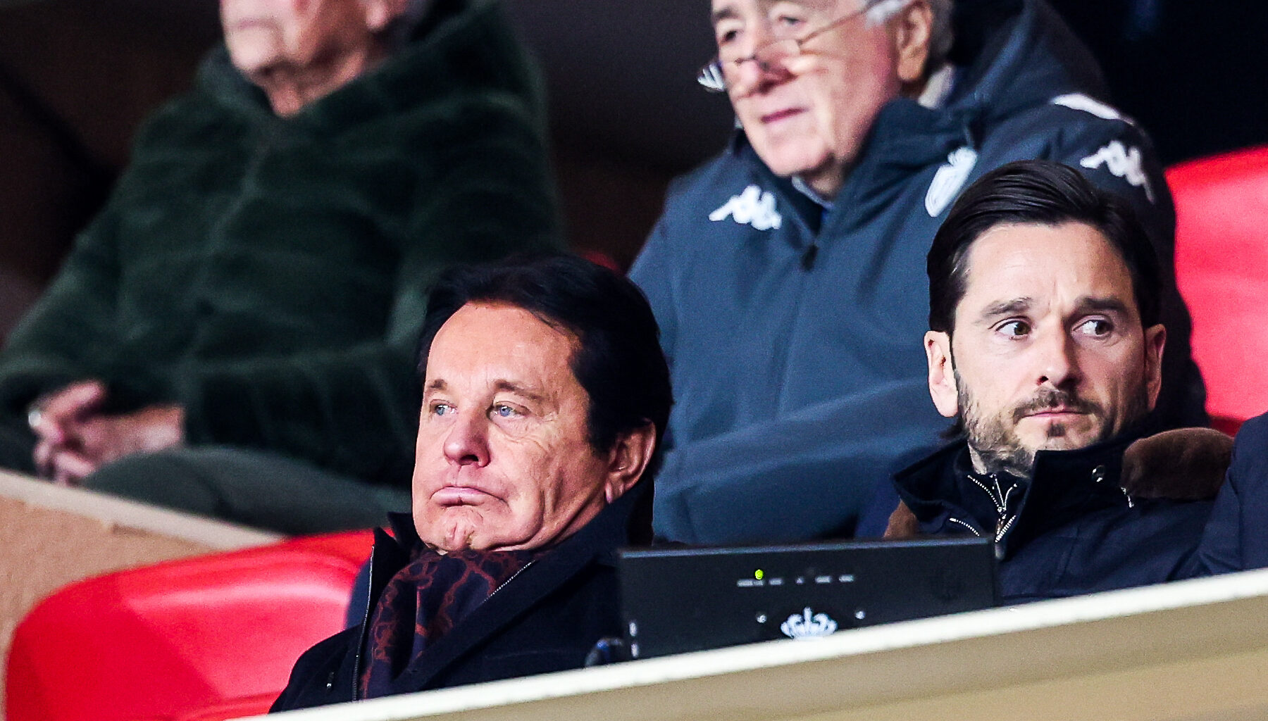 Waldemar et Franck Kita lors d'un match du FC Nantes à Monaco.
