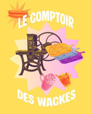 Illustration Buvette éphémère du marché de Noël