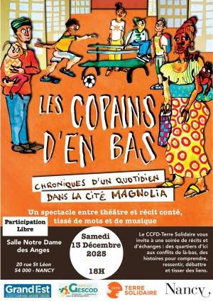 une pièce de théâtre solidaire à voir sur Nancy