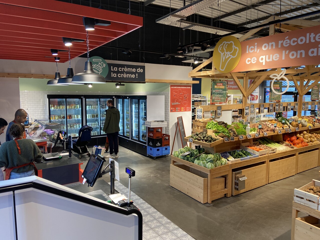 le nouveau supermarché Super tout nu ouvre à Rennes, on a poussé les portes