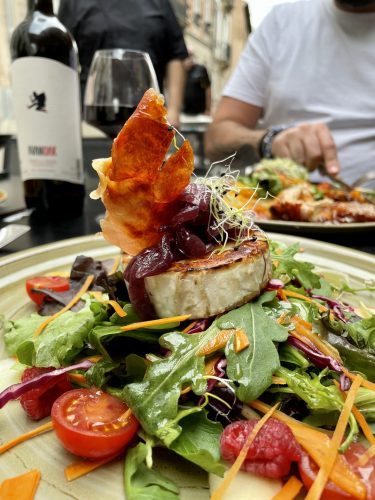 Pan y vino terrasse restaurant espagnol tapas