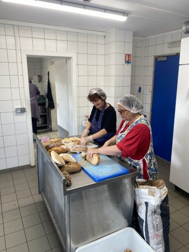 Préparation repas Abribus