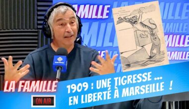Des ovnis dans le ciel? Des drones russes? Non des lasers pour le show lumineux de la Bonne Mère