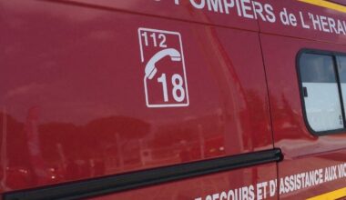 sur l'A9, un poids-lourd perd son chargement et percute un pont