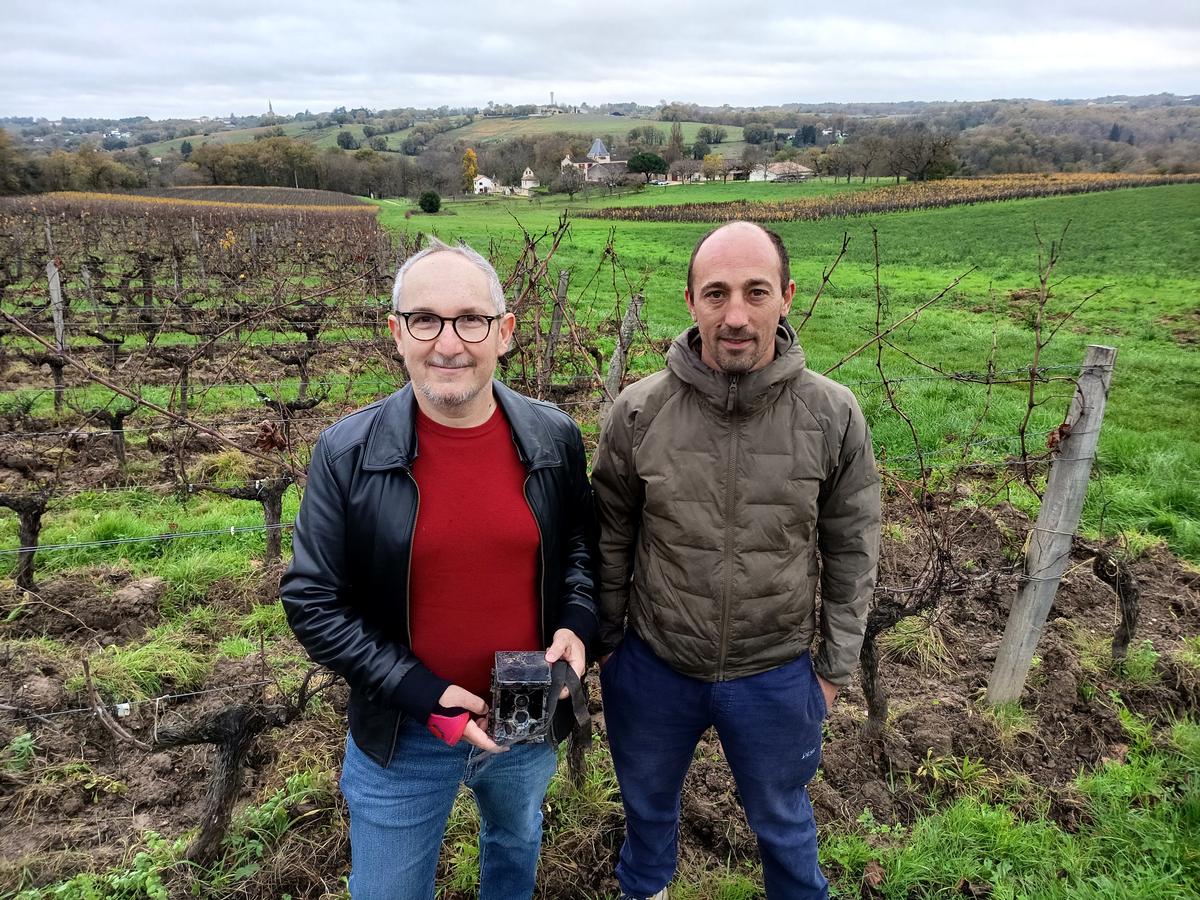 Depuis 2023, la société Every1counts dirigée par Luc Talini mène une expérimentation de collecte et d’analyse de données de biodiversité, au château La Peyruche, chez Charles Weisgerber.