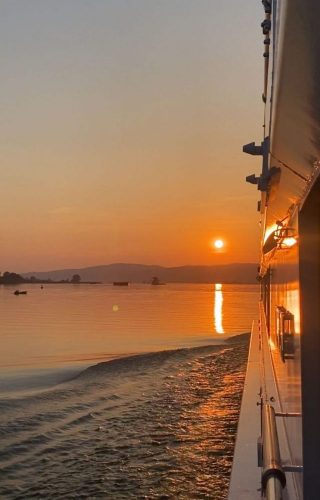 Coucher de soleil CroisiEurope