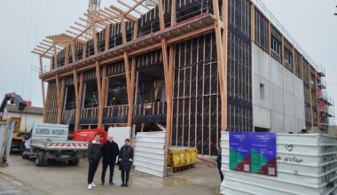 entre rénovation et extensions, dans le chantier du Krakatoa de Mérignac