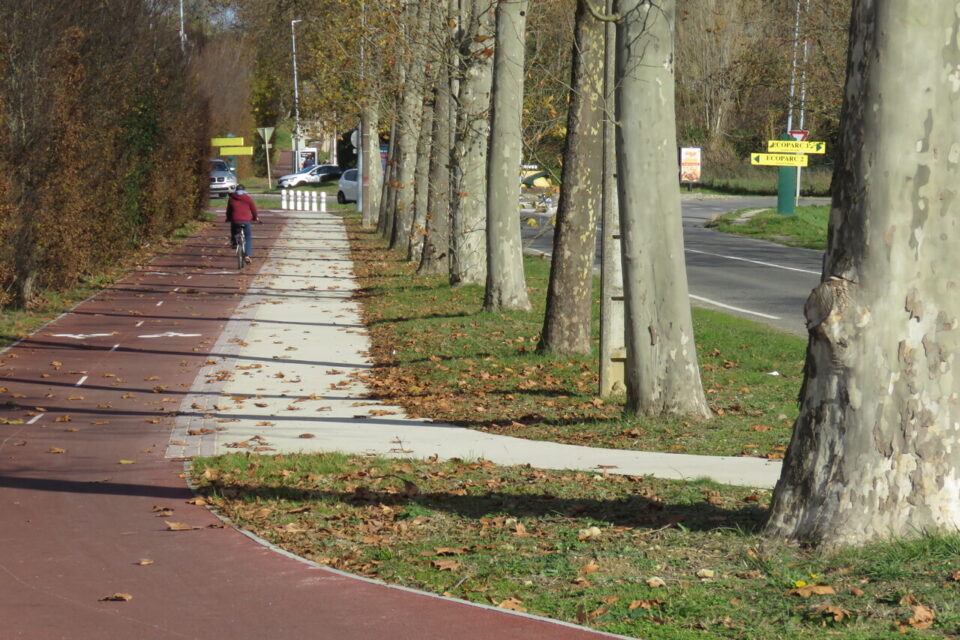 Un tronçon de piste cyclable a déjà été créé entre la route de Castres et la clinique Capio La Croix du Sud.