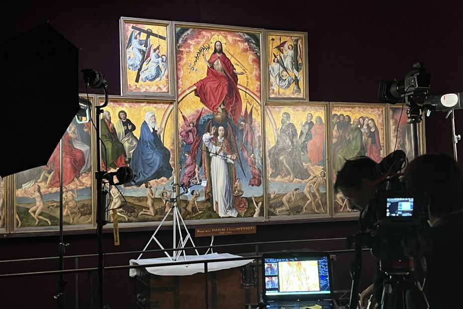 pourquoi le polyptyque du "Jugement dernier" quittera l'Hôtel-Dieu de Beaune dans quelques mois