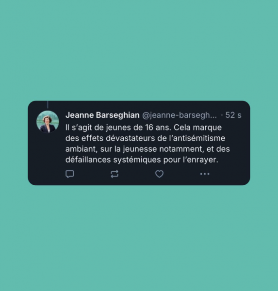 Réaction Barseghian attentat déjoué