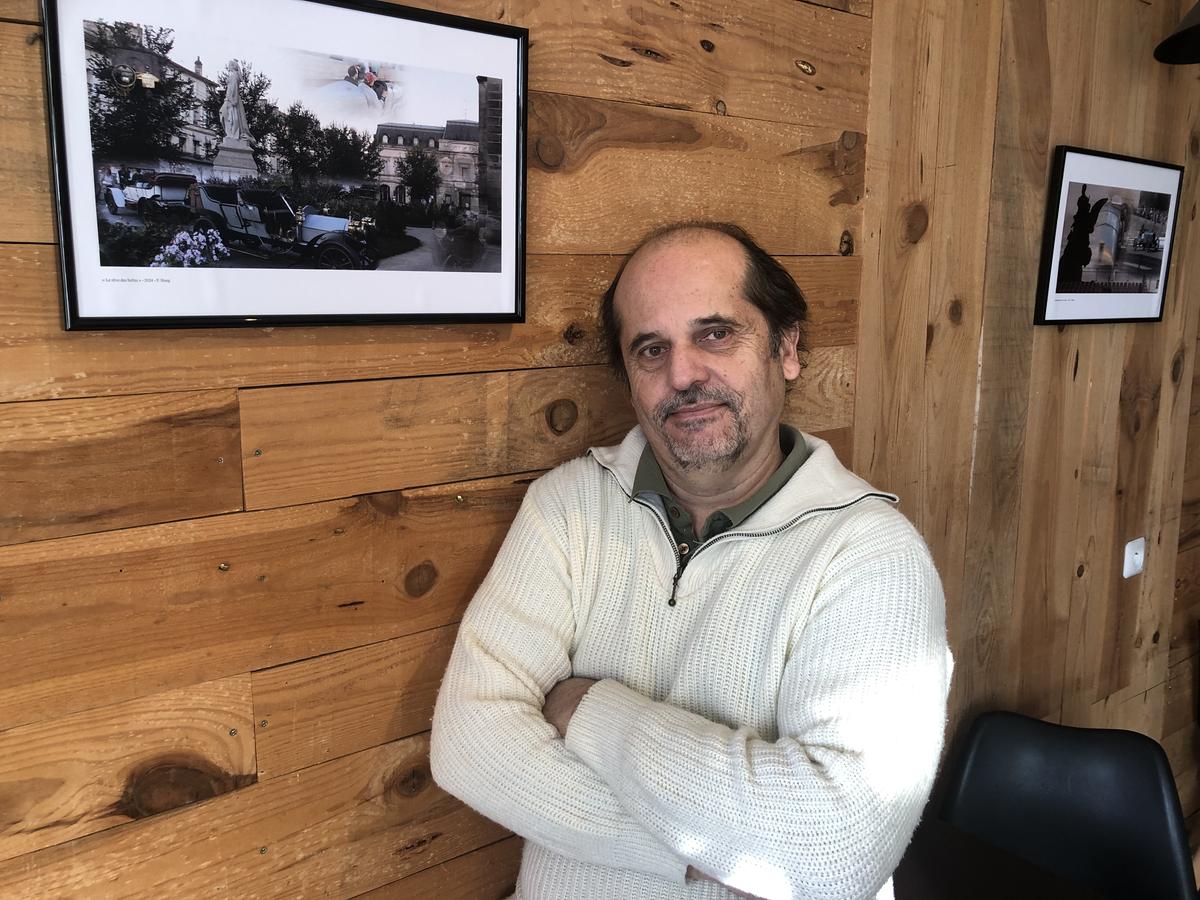 Les Remparts en surimpression au bar Le 110, à Angoulême